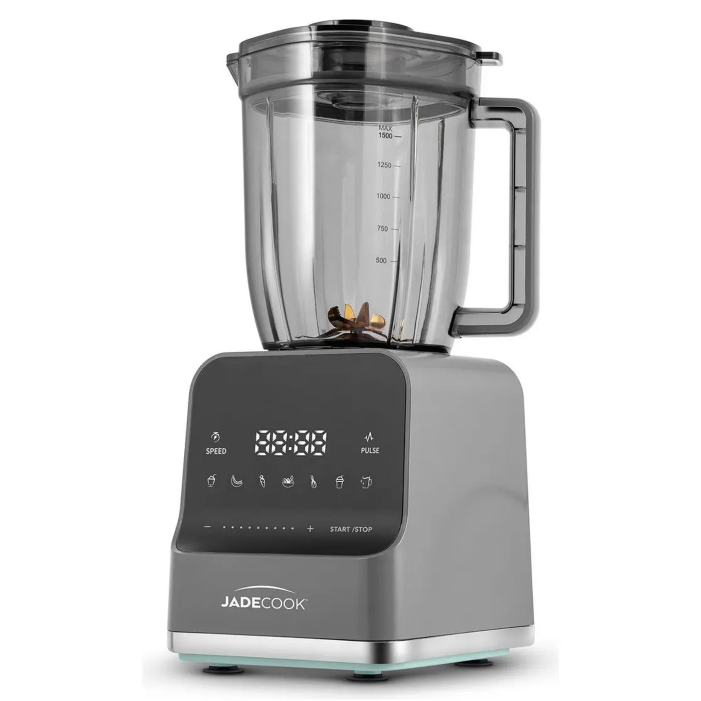 Licuadora Profesional Jade Cook 1000w Con Panel Touch 1.5l Negro