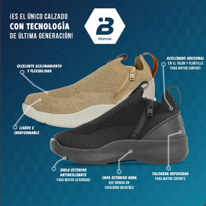 Calzado antiderrapante IBalance unisex anti impacto, vista 3