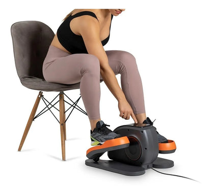 Mini elíptica eléctrica Power Legs naranja, vista 7