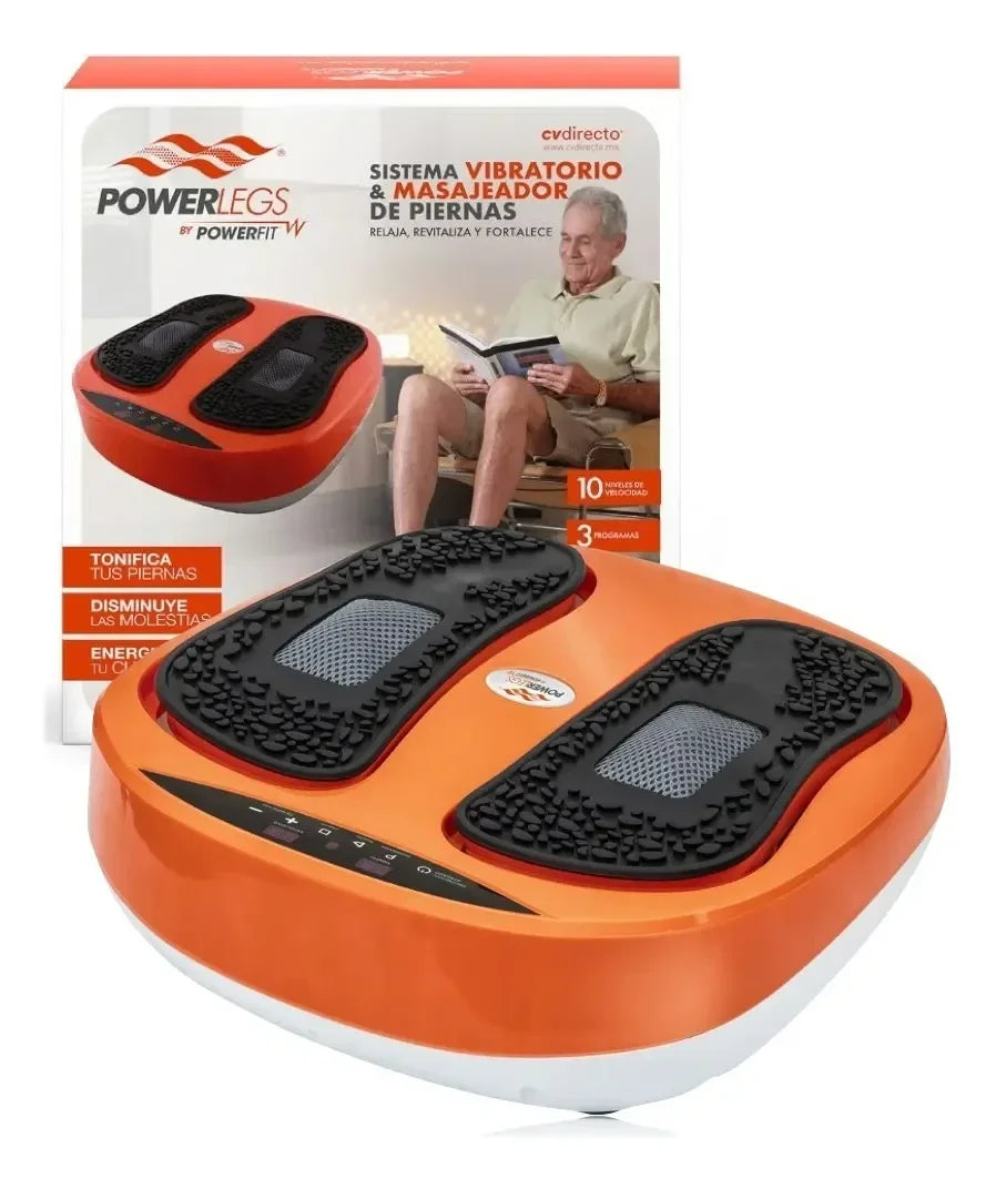 Power Legs Mejora Circulación Y Fortalece Piernas Cv Directo Naranja