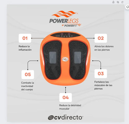 Masajeador de pies Power Legs con control remoto, vista 5
