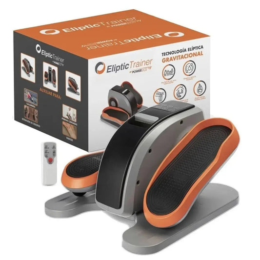 Mini elíptica eléctrica Power Legs naranja, vista 1