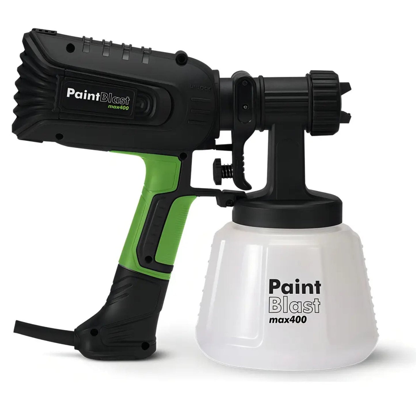 Pistola para pintar Paint Blast Max 400W verde, vista 1